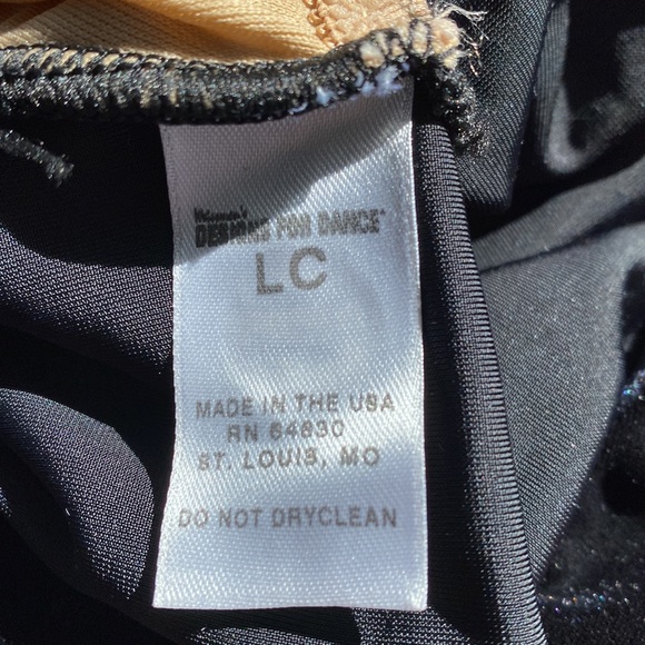 Designs For Dance Black Dress Costume - Picture 8 of 8